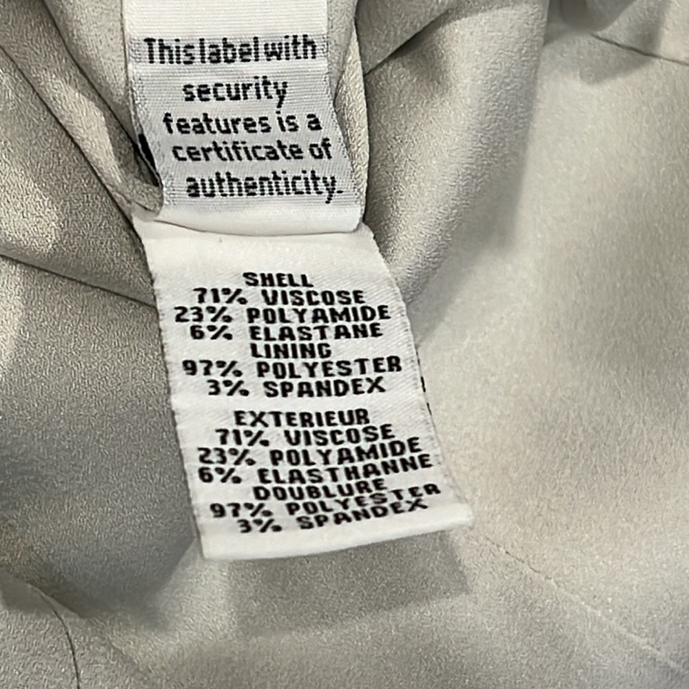 Diane Von Furstenburg Agatha Lime Green Zip front Mini Dress Size 10 - Picture 15 of 16